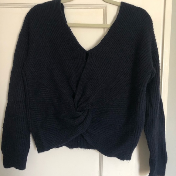 Anthropologie blue sweater (M) - Picture 2 of 3